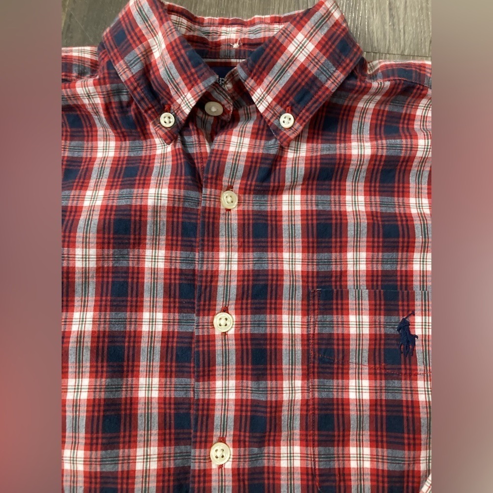 Polo Ralph Lauren Boys Small Button Down Shirt